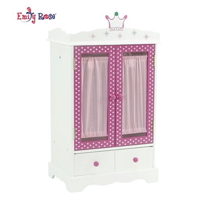 18-inch Doll Furniture - Armoire Closet - fits American Girl ® Dolls