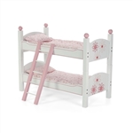 18-Inch Doll Furniture - Stackable Bunk Bed with Ladder - fits American Girl ® Dolls
