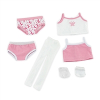 18-inch Doll Clothes - Socks, Tights, and Panties with Tank Shirts - fits American Girl ® Dolls