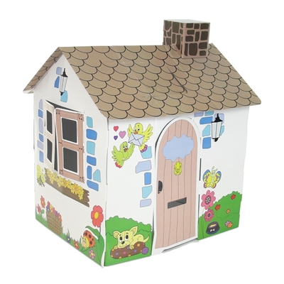 Dollhouse for 18-Inch Dolls - Full-Color Country Cottage Themed Play House - fits American Girl ® Dolls