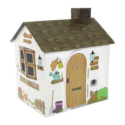 Dollhouse for 18-Inch Dolls - Full-Color Country Farmhouse Themed Play House - fits American Girl ® Dolls