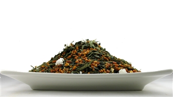 japanese genmaicha popcorn green tea