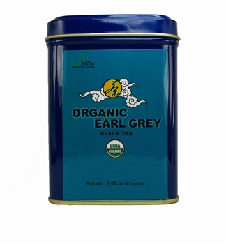 organic earl grey tea tins