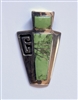 Gaspeite Inlay Pendant 178B