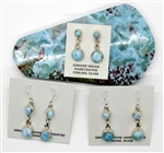 Larimar Earrings 053