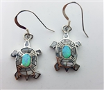 Turtle Abalone Inlay with Fire Opal