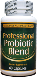 Professional Probiotic Blend - 60 Count Veggie Capsules - 1 Billion CFU