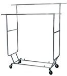 Collapsible Double Rolling Rack