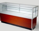 Half glass Display case