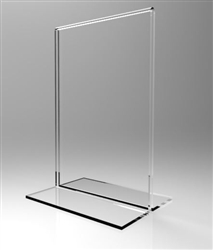 Acrylic Sign Holder Straight