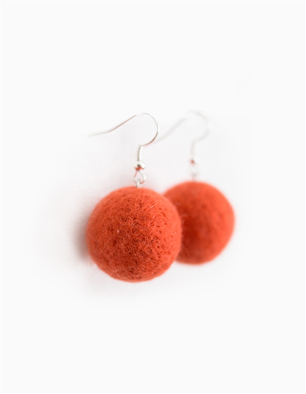 Felted Earrings