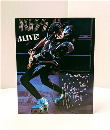 KISS ALIVE! ACE FREHLEY 8x10 canvas print wall art Rock n Roll collectible
