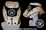 Custom Shapeable Cowboy Hat white version 2 Rock and Roll Heavy Metal hats accessories