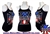 Red White & Blue Iron Cross Spaghetti Strap Tank Top Biker Motorcycle Rock n Roll Heavy Metal girls t shirt Rock n Roll GangStar