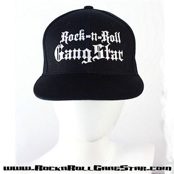 Snap Back Ball Cap with Rock-n-Roll GangStar lettering