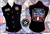 Red White & Blue Iron Cross denim biker vest with custom patch work Rock n Roll Heavy Metal biker clothing shirt Rock n Roll GangStar