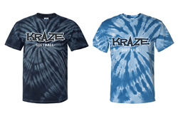 Kraze 2 Color Front Tie Dye T-Shirt