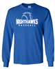Nighthawks 1 Color Long Sleeve T-Shirt