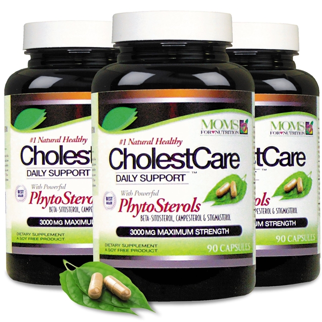 (PACK OF 3 SAVINGS) #1 Natural Healthy CholestCare Daily Support