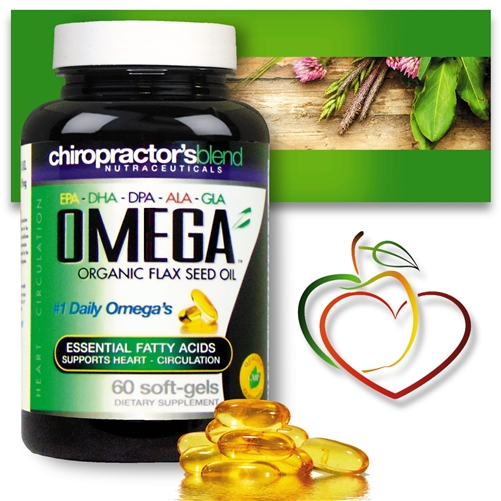 <strong>Essential 3-6-9 Omega Blend</strong><br>With EPA, DHA, DPA, ALA and GLA