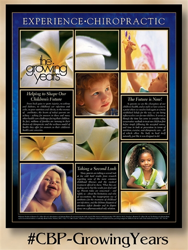 The Growing Years: Helping to Shape Our Children's Future 22 x 28 (non-laminated)