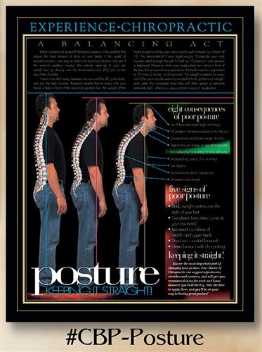 Posture: Keeping It Straight 22 x 28 (non-laminated)