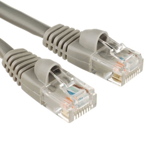20M Network CAT5e Patch Lead Moulded Grey