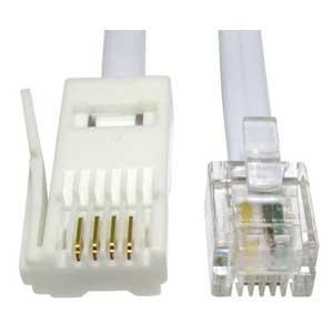 RJ-11 To BT Plug (straight) 10M