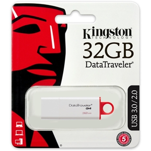 Kingston USB 3.0 32GB DataTraveler Flash Drive (DTIG4/32GB)