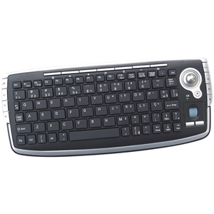 Rio Mini Wireless Keyboard with Built-in Track Ball