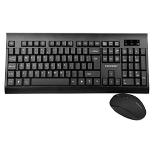 Paradox V Wireless Keyboard and Mouse Set (Black)