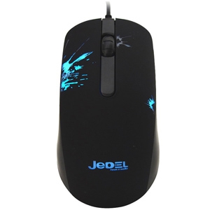 Jedel USB Wired 7 Color LED Gaming Optical Mouse 1000dpi  (M67)