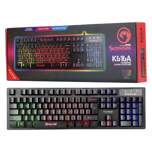 Scorpion 3 Colour LED USB Gaming Keyboard (K616A)