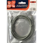 MAXAM 1M Network CAT6 (28AWG) Moulded Patch Lead
