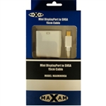 MAXAM Mini DisplayPort To SVGA Cable 15cm