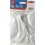 MAXAM RJ-11 To RJ-11 Modem Cable 1M