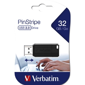 Verbatim 32GB Pinstripe Store N Go Pen Drive