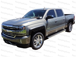 2015-2019 Chevrolet Silverado 2500/3500 Fender Flares - Smooth Finish - Factory Style