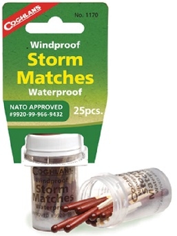 NATO Weatherproof Storm Matches