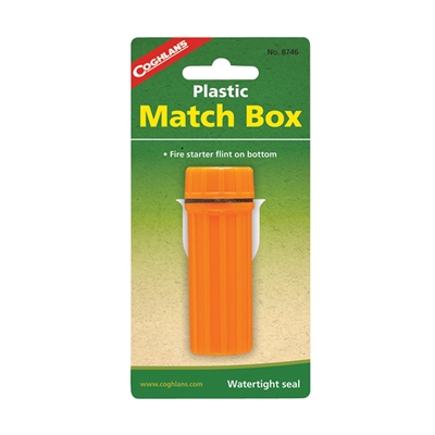 waterproof Match Box with Flint Striker
