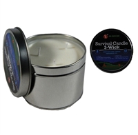 36 Hour Survival Candle, 3-Wick