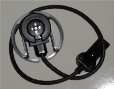 Gas Mask Detachable Microphone and Cable Assembly