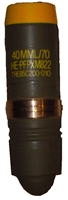 40mm Bofors Projectile w/o nose cone, inert