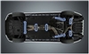 TRD ES 350 F Sport Under Brace Set