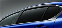 Lexus GS F Side Window Visor Set