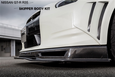 SKIPPER GT-R Front Lip Diffuser (FRP)