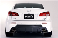 TOM'S IS F Carbon Rear Bumper Diffuser