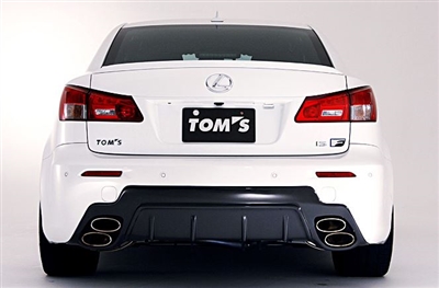 TOM'S IS F Carbon Rear Bumper Diffuser