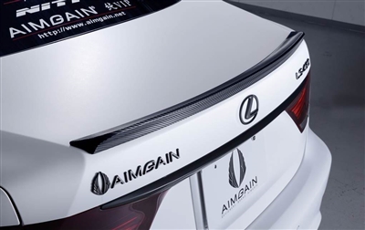 AIMGAIN Lexus LS460/600h F-Sport VIP GT Trunk Spoiler FRP