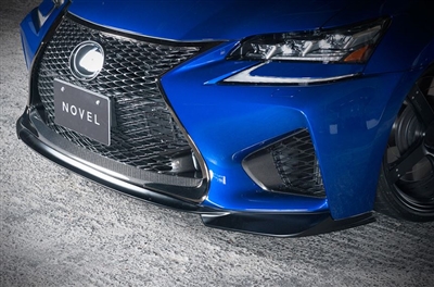 NOVEL Lexus GSF Front Lip Spoiler Carbon Fiber